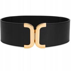  Rugalmas öv női ruha gumi elegáns csat széles fűző (Prosty pasek damski elastyczny do sukienki)