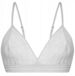 DKNY Fehér Csipkés Melltartó, Size S, levehető vállpántokkal, 83% nylon, 17% elasztán