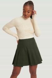 NA-KD Krémszínű Crop Top Merevítők