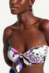 Desigual Fehér Mintás Bikini Melltartó (xs) (22SWMK20_1000)