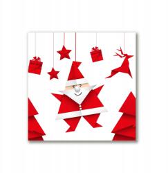 Tulup Vászonkép 40x40 Karácsony Mikulás Ajándékok (ock-40x40-233333188)