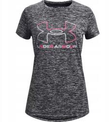 Under Armour gyerek póló fekete poliamid 128 méret (123 128 cm) (1366083-001)