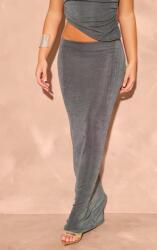 Prettylittlething LC51109 Maxi Szoknya Egyenes Khaki Prettylittlething (12) Xs