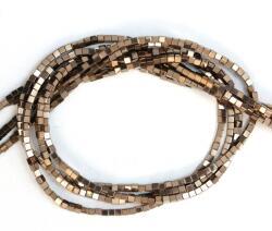  Hematit Colorat Maro Cub 2x2 mm - Margele Pietre Semipretioase pentru Bijuterii - concepttropic - 15,00 RON