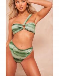 Prettylittlething Zöld Bikinialsó Mintás (40) (565743)