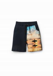 Desigual Sötétkék Rövidnadrág, Size 7-8L, fiú, pamut (592585)