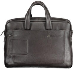 Piquadro luxus minőségű barna bőr fedélzeti laptoptáska, aktatáska 15" 46 x 32 cm (OUTCA3147VI_MARRONE_TM)