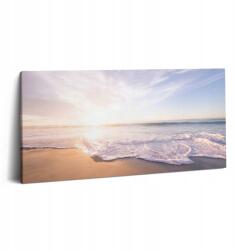 Wallfluent Fotó Vászonkép Konyha Könnyű Összeszerelés Napfelkelte a tengerparton és a tengeren (010030010010000276849)