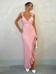 Shein Sárgabarack Aszimmetrikus Ruha (xs) (587231)