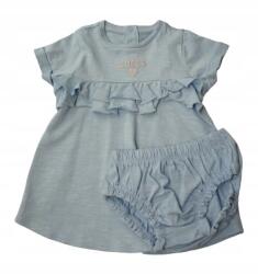 Guess Kék Ruha És Bugyi Szett, 3-6 hónapos, pamut, mini (397283)