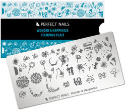 Perfect Nails Körömnyomda Lemez - Wonder & Happiness (PNDNY074)