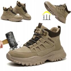  Férfi Légáteresztő Munkavédelmi Cipő Extra Könnyű Munkavédelmi Orral S3 Munkavédelmi MÉRET44 (hztzj2025716)