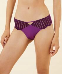 Etam Lila Hípster Bugyi, Size 34, hímzéssel (559592)