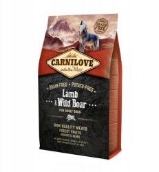 CARNILOVE Száraz Kutyaeledel Kutyáknak Immunerősítés Bárány Vaddisznó 4kg