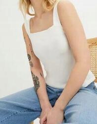 Bonprix 48/50 Fekete Csíkos Felső