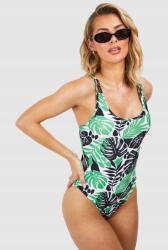 Boohoo XC44115 Boohoo Fürdőruha Növényi Levél Mintás S