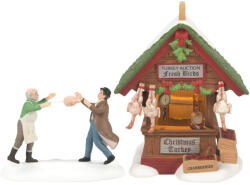  Department 56 Dickens Village Dressed Turkey Auction
