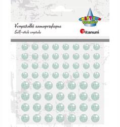 Titanum Öntapadós kristályok Titanum, kerek, 60 db, kék (412934)