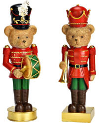  Medve diótörő polietilénből, 2-féle, színes. Méret: 6x24x6cm (Az ár egy darabra vonatkozik. A színt véletlenszerűen választjuk)