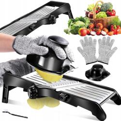  Rozsdamentes Acél Zöldségszeletelő 6 Pengés Multifunkciós Szeletelő (0asg1132d)