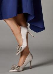 Coast Világos Rózsaszín Magassarkú Cipő Magassarkú Masni Díszítés Coast 37 (BCC09609)