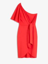 Bonprix Ruha, egy vállra, fodros, Size 48/50, piros, Bonprix