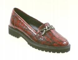 Laura Messi 2205 félcipő 36-os méret bordó (2205)