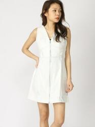 GUESS Ruha Mini Cipzár, Size XS, pamut, ekrü, vegyes mintás (402947)