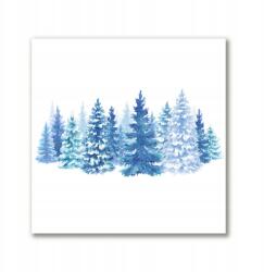 Tulup Vászonkép 50x50 Karácsonyfa Hó Karácsony Tél (ock-50x50-226631356)