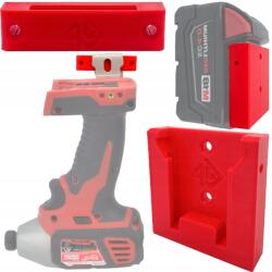 P4U Univerzális Szerszámtartó Szett Milwaukee M18 Akkumulátor Tartó (MILUNW)