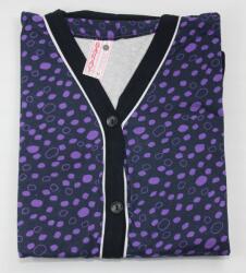 Podomka otthoni ruha rövid ujjú fürdőköpeny gombok Nagy plus size 5XL (100 wzór 8)