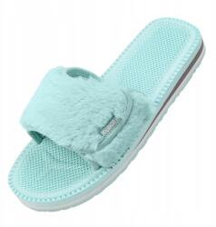 Kubota Tépőzáras Flip-flop Papucs Női Szőrme 36 Menta Puha Papucs 36 (KUBKRZ-AW23-01-26-36)