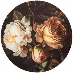  Kerek kép Virágos motívum Átmérő 38cm Dekoráció (35761)