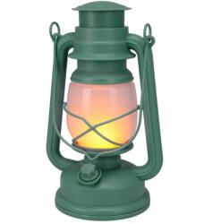 ProGarden Lámpás Led lánggal 24 cm zöld (KO-CX2000500zele)