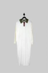 Missguided Ruha, fehér gallér, Size 34/36, akril (476404)