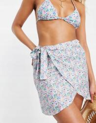  The Frolic Kék Virágos Mini Szoknya (36) (490564)