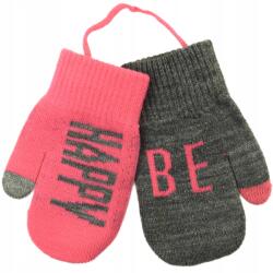 YOCLUB Yo Egyujas Gyerekkesztyű Zsinórral, Be Happy 12 CM