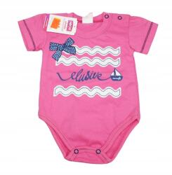 Mrofi Pamut body Rózsaszín 62 cm 0-3 m-es Mrofi (805438)