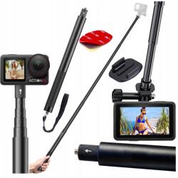 GearPro Alumínium Búvárállvány Monopod 120 cm Action 5 4 3-hez Ragasztó (Wysięgnik Statyw Monopod 120cm GearPro)