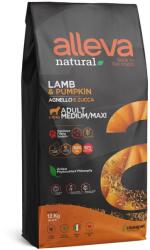 Alleva Natural Lamb & Pumpkin Medium/Maxi (12kg, báránnyal és sütőtökkel)