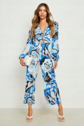 Boohoo Mintás, Kivágott Kombidressz (36) (548662)