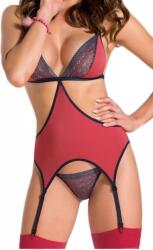 Casmir Fehérnemű-SYLVIANE Corset coral S/m Casmir (72-8117)