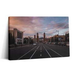 Wallfluent Vászonkép A dolgozószobába Gyors összeszerelés Barcelona Tibidabo 30x20 cm (010030010150000075431)