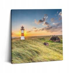 Wallfluent Vászonkép Canvas Falra Étkező Világítótorony Levél Sylt (010030010270000074889)