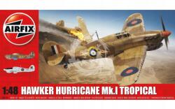 Airfix Műanyag modell Hawker Hurricane Mk. I Tropical Airfix A05129 1/48