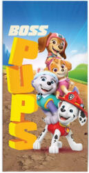 Nickelodeon Mancs Őrjárat Boss Pups fürdőlepedő, strandtörölköző 70x140 cm Nr22