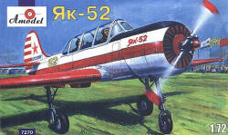 Amodel Yakovlev Yak-52 Soviet two-seat sporting 1: 72 (AMO7270)