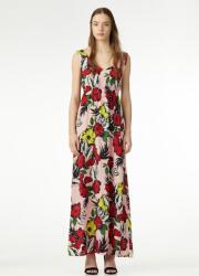 LIU JO Rózsaszín, Virágmintás Ruha, Size 2XL, 100% poliészter (396608)