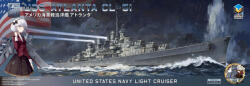 Zimi Model USS ATLANTA CL-51 (ATORI BRAND) 1: 350 (AT35011)