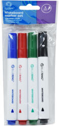 BLUERING Táblamarker készlet, kerek Bluering®, 4 klf. szín (BLACKFRIDAY_OK_JJ411317WM4)